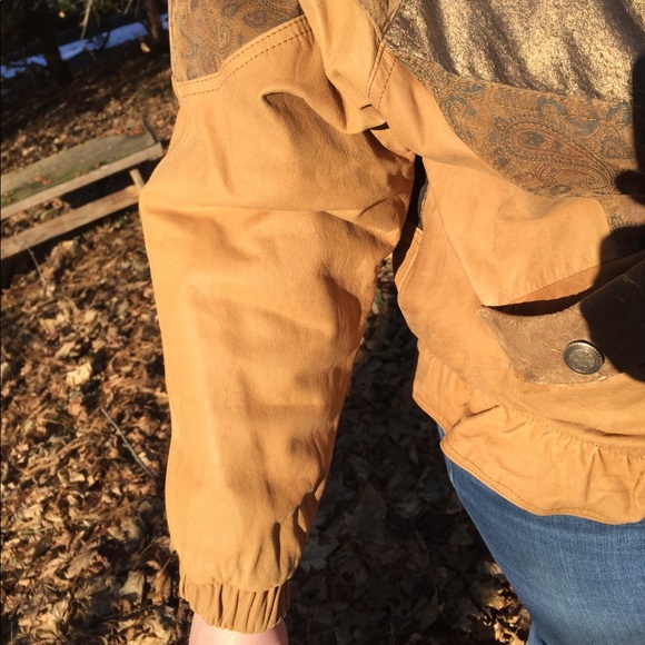 Leather patchwork jacket - Picture 8 of 8